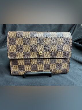 Louis Vuitton Damier Porte Ebene Trifold Wallet